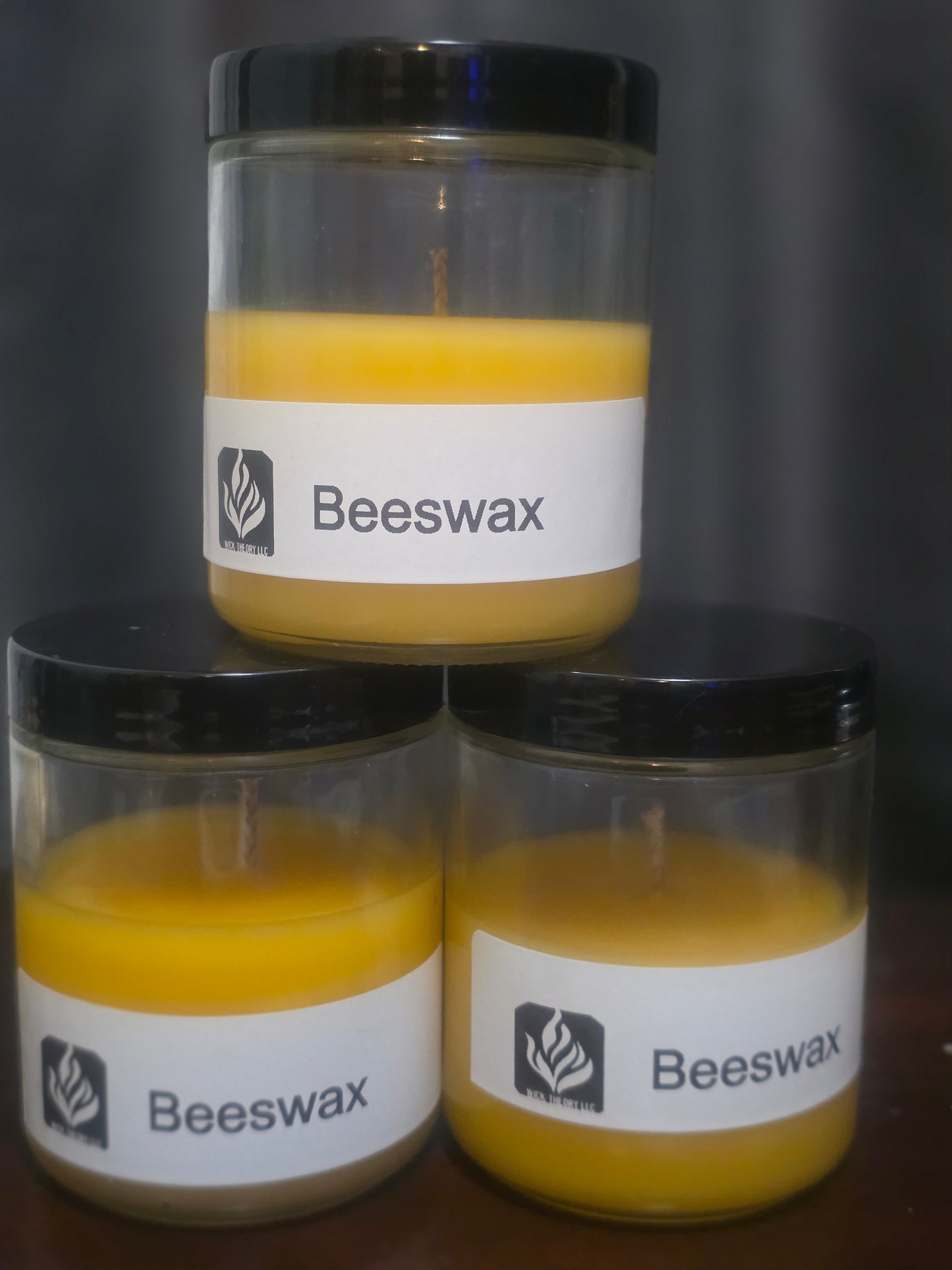 5oz beeswax candle